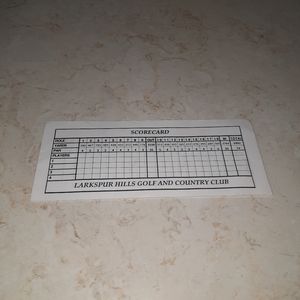 Vintage 1990 Golf By Rules Game Replacement Piece